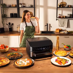 Cecotec Pizza&Fry 7000 macchina e forno per pizza 1 pizza(e) 2250 W Nero - Vista aggiuntiva 6