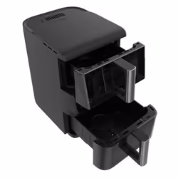 Cecotec Cecofry DuoLevel 10000 DuoSize Window Doppia 10 L Indipendente 2000 W Friggitrice ad aria calda Nero - Vista aggiuntiva 3