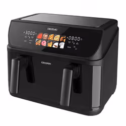 Cecotec Cecofry&Grill Duoheat 10000 Singolo 10 L Indipendente 2800 W Friggitrice ad aria calda Nero - Vista aggiuntiva 5