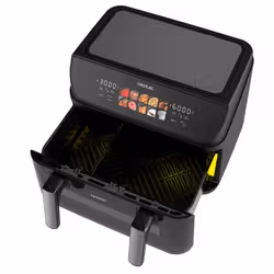 Cecotec Cecofry&Grill Duoheat 10000 Singolo 10 L Indipendente 2800 W Friggitrice ad aria calda Nero - Vista aggiuntiva 6