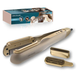 Cecotec AirLisse 2in1 ForceDry Piastra per capelli Airflow Champagne