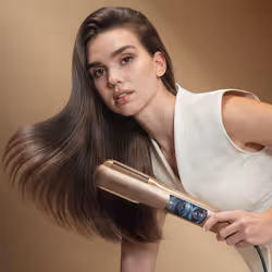 Cecotec AirLisse 2in1 ForceDry Piastra per capelli Airflow Champagne - Vista aggiuntiva 8