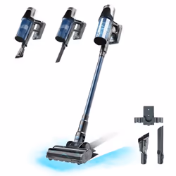 Cecotec Conga Rockstar RS50 Aspirapolvere elettrica Batteria Secco Sacchetto per la polvere 0,5 L 400 W Nero, Blu 2200 Ah - Vista aggiuntiva 2