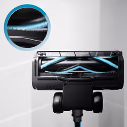 Cecotec Conga Rockstar RS50 Aspirapolvere elettrica Batteria Secco Sacchetto per la polvere 0,5 L 400 W Nero, Blu 2200 Ah - Vista aggiuntiva 8