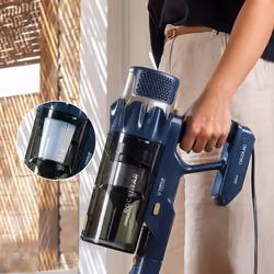 Cecotec A01_EU01_115419 scopa elettrica Aspirapolvere elettrica AC Secco e bagnato HEPA Senza sacchetto 0,7 L 600 W Titanio - Vista aggiuntiva 6