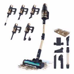 Cecotec Conga Rockstar RX70 AquaPet Flex Aspirapolvere verticale Batteria Secco e bagnato Senza sacchetto 780 W Nero, Oro 4 Ah - Vista aggiuntiva 4