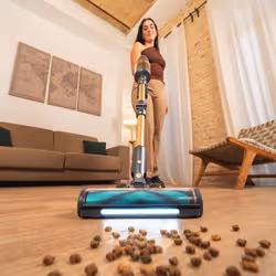 Cecotec Conga Rockstar RX70 AquaPet Flex Aspirapolvere verticale Batteria Secco e bagnato Senza sacchetto 780 W Nero, Oro 4 Ah - Vista aggiuntiva 5