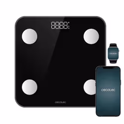 Cecotec Surface Precision Quadrato Nero Bilancia pesapersone elettronica - Vista aggiuntiva 2