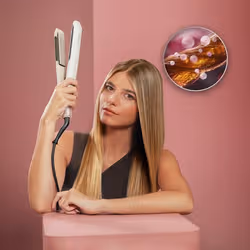 Cecotec Lisse Plasma Piastra per capelli Caldo Argento - Vista aggiuntiva 6