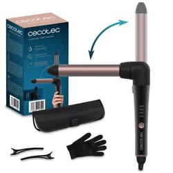 Cecotec SurfCare 3200 TwistWaves Ferro arricciacapelli Caldo Nero