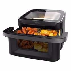 Cecotec Cecofry Advance 10000 Full Vision Doppia 10 L Indipendente 2200 W Friggitrice ad aria calda Nero - Vista aggiuntiva 2