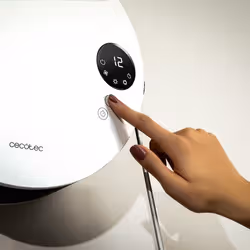 Cecotec ReadyWarm 2000 Round Interno Bianco, Nero 2000 W Riscaldatore ambiente elettrico con ventilatore - Vista aggiuntiva 5