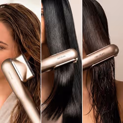 Cecotec A01_EU01_122387 messa in piega Piastra per capelli Airflow Oro - Vista aggiuntiva 5