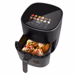 Cecotec Cecofry&Grill Duoheat 6500 Singolo 6,5 L Indipendente 2200 W Friggitrice ad aria calda Nero - Vista aggiuntiva 3