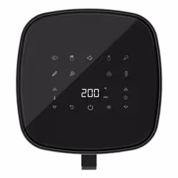 Cecotec Cecofry Fantastik Window 6500 Friggitrice ad aria 6,5 L 1700 W Nero - Vista aggiuntiva 3