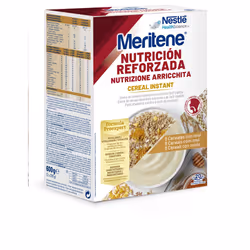 Meritene Cereal Instant è una crema cereali ed è indicato per chi ha problemi di deglutizione e masticazione. Confezione da 6 ...