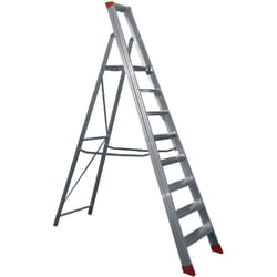 Fraschetti - scala alluminio step up profilo a u - 12 gradini