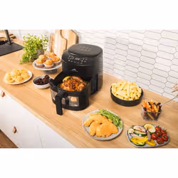 Eta Vista Digi Singolo 4,3 L Indipendente 1300 W Friggitrice ad aria calda Nero - Vista aggiuntiva 8