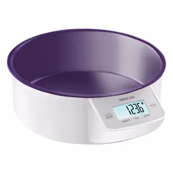 Sencor SKS 4004, Bilancia da cucina elettronica, 5 kg, 1 g, Viola, 4 sensori, LCD