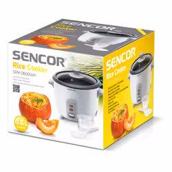 Sencor SRM 0600WH cuoci riso 0,6 L 300 W Grigio - Vista aggiuntiva 2