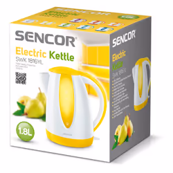 Sencor SWK 1816YL bollitore elettrico 1,8 L 2000 W Bianco, Giallo