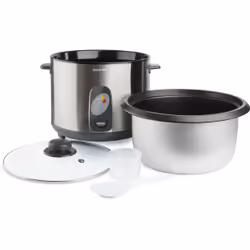 Sencor SRM 2800SS cuoci riso 2,8 L 1000 W Nero, Acciaio