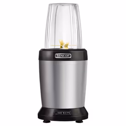Sencor SNB 4302SS, Frullatore da tavolo, 1 L, Funzione PULSE, 1,2 m, 1000 W, Acciaio inox