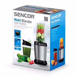 Sencor SNB 4302SS frullatore 1 L Frullatore da tavolo 1000 W Acciaio inox - Vista aggiuntiva 6