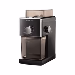 Le moulin a café SCG 5050BK de SENCOR permet de moudre vos grains de café avec précision grâce a ses 17 réglages de mouture. ...