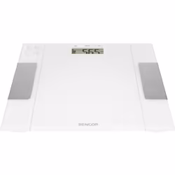 Sencor SBS 5051WH bilance pesapersone Rettangolo Bianco Bilancia pesapersone elettronica - Vista aggiuntiva 3