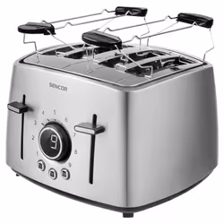 Sencor STS 5070SS tostapane 9 4 fetta/e 1600 W Acciaio inox - Vista aggiuntiva 3