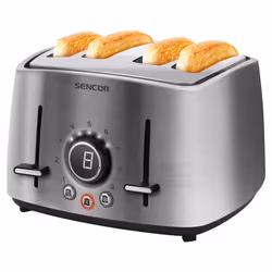 Sencor STS 5070SS tostapane 9 4 fetta/e 1600 W Acciaio inox - Vista aggiuntiva 5