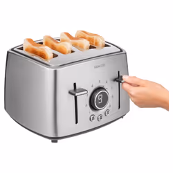 Sencor STS 5070SS tostapane 9 4 fetta/e 1600 W Acciaio inox - Vista aggiuntiva 7