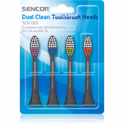 Sfoggia un sorriso smagliante e denti perfettamente puliti. La testina di ricambio dello spazzolino da denti Sencor SOX 002 t ...