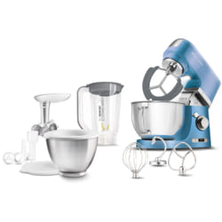 Sencor STM 7872BL robot da cucina 1000 W 4,5 L Blu, Acciaio inox