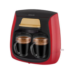 Sencor - Machine a café sce 2101RD - 0,3 l - 500 w - 2 tasses incluses - Rouge