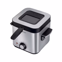 La friteuse SENCOR SFR 6200SS de 900 W et 1,5 L permet de préparer jusqu'a 600 g de frites. Avec un contrôle de température d ...