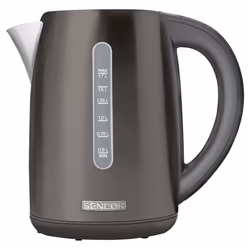 Sencor SWK 7708BK, 1,7 L, 2150 W, Nero, Acciaio inox, Termostato regolabile, Indicatore del livello dell'acqua