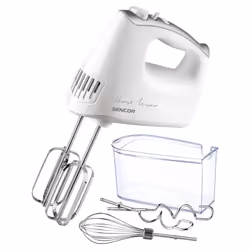 Sencor SHM 5206WH, Sbattitore manuale, Bianco, Impasto, Miscelatura, 1,2 m, Pulsanti, Leva, 400 W