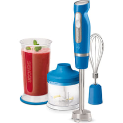 Sencor SHB 4462BL-EUE3 frullatore 0,7 L Frullatore ad immersione 1000 W Blu, Acciaio inox