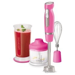 Sencor SHB 4468RS-EUE3 frullatore 0,7 L Frullatore ad immersione 1000 W Rosa, Acciaio inox