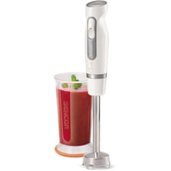 Sencor - Frullatore a Immersione Professionale Extra-Silenzioso - 600W, Multifunzione con Velocità Turbo, Lame in Acciaio Inox, Accessori, Tritatutto