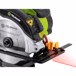 Fieldmann FDK 201302-E sega circolare portatile 18,5 cm Nero, Verde, Grigio 4500 Giri/min - Vista aggiuntiva 6