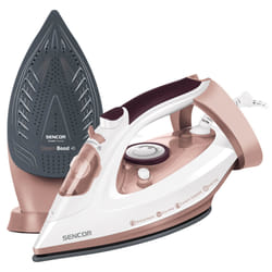 Sencor SSI 3520RS ferro da stiro Ferro a vapore Piastra in Ceramica 3100 W Rosa, Viola