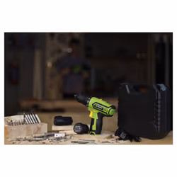 Fieldmann FDV 10252-A trapano 1350 Giri/min Nero, Verde