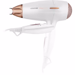 Sencor SHD 7200GD asciuga capelli 2000 W Oro, Bianco