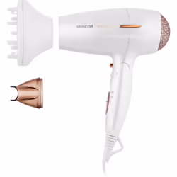 Sencor SHD 7200GD asciuga capelli 2000 W Oro, Bianco - Vista aggiuntiva 4