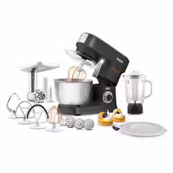 Sencor STM 3761BK, Sbattitore con base, Nero, Impasto, Miscelatura, 4,5 L, Acciaio inox, 1000 W