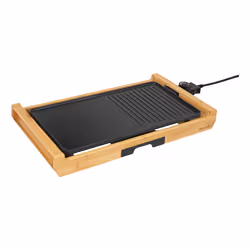Sencor SBG 206BK griglia di cottura elettrica 1800 W Bamboo, Nero - Vista aggiuntiva 2