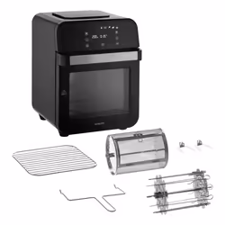 Sencor SFR 5510BK friggitrice Singolo 12 L Indipendente 1500 W Friggitrice ad aria calda Nero